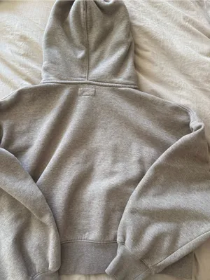 AE Everyday Luxe Barrel Sleeve Full Zip S Coffee thumbnail 3