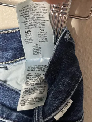 Mother The Hustler Ankle High Rise Flare Crop Jeans in Heirloom Size 26 thumbnail 11