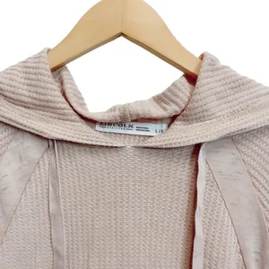 LINCOLN OUTFITTERS Henley Sweater Hoodie Pullover Waffle Knit thumbnail 3
