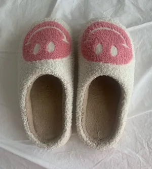 Smiley Face Slippers Amazon thumbnail 1