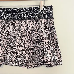 Lululemon Pace Rival Skirt Chirakasu Alpine White/Chirasu Black 10 thumbnail 7