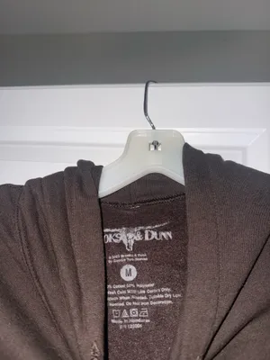 Brooks & Dunn men’s brown oversized hoodie thumbnail 4