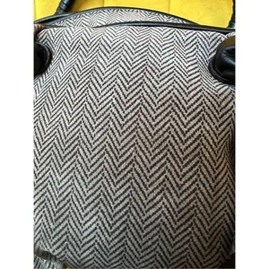 Giorgio Armani vintage fabric with Leather Hand Bag thumbnail 14
