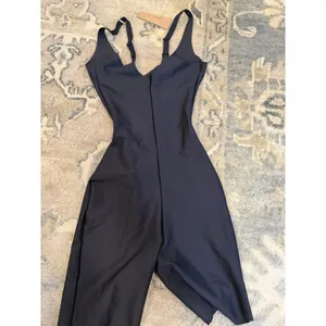 Skims Body Plunge Mid-Thigh Body Suit Shapewear Black Sz M NWT $98 thumbnail 4