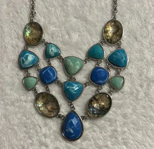 Fashion Costume Jewelry Statement Necklace thumbnail 2