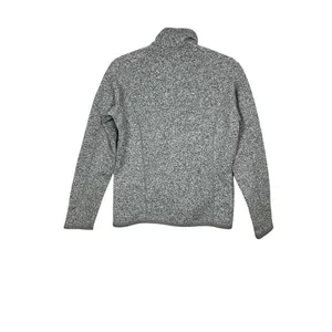 Patagonia Women's Gray Fleece Quarter Zip Pullover Better Sweater - Sz Small thumbnail 2