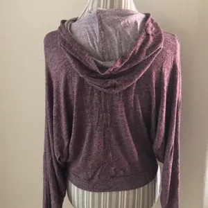 Project social‎ T/urban outfitters red hooded sweater small thumbnail 2