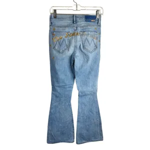 Mother x David Bowie The Super Cruise Jean Genie Flare Jeans 25 thumbnail 3