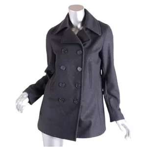 J.Crew Gray Peacoat(Size Small) thumbnail 1