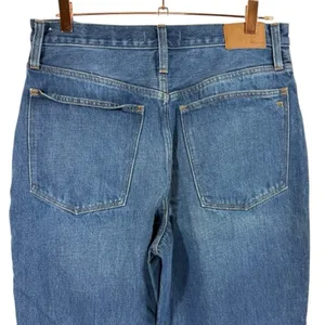 Madewell Baggy Straight Jeans Dark Worn Indigo Wash Size 30‎ Denim Casual thumbnail 8