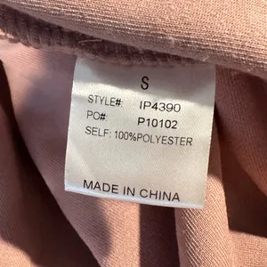 Bibi Women's Fleece Jacket Light Pink Mauve Oversized‎ Relaxed Fit SM Pockets thumbnail 9