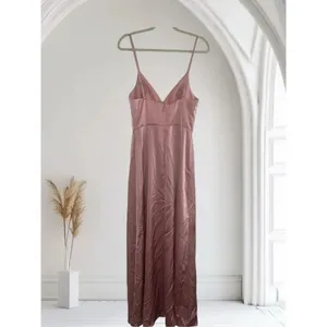 ✨AZAZIE MINA STRETCH SATIN LiGHT PINK DRESS✨ thumbnail 7