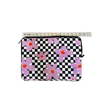 Flower laptop bag Pink thumbnail 3