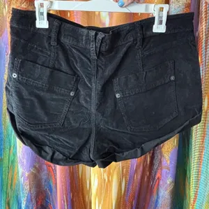 We The Free Black Courdroy Shorts ✨ NWT thumbnail 2