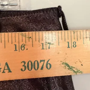 Old Navy High Rise OG Loose Metallic Jeans‎ Women's 14 Bronze Holiday Glam Party thumbnail 12