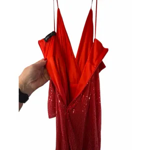 Double Crazy Red Sequin Dress thumbnail 12