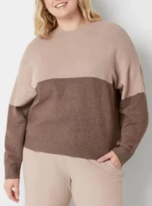 Stylus Womens crew neck Long Sleeve Pullover Sweater... Size 2X thumbnail 1