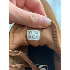 Vans unisex brown/orange sneakers men’s 9.5 and women’s 11 thumbnail 5