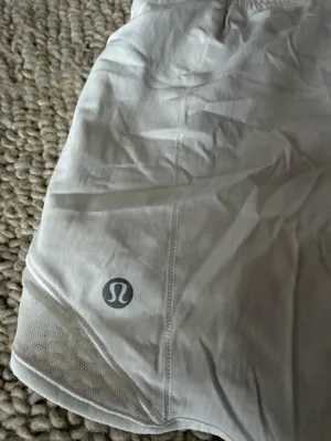 White Lululemon Shorts thumbnail 3