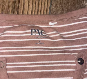 PacSun Long Sleeve Striped Crop Top thumbnail 3