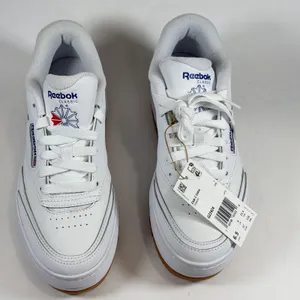 Reebok Size-6.5 Club C Extra‎ Women's Shoes 'White/Gum' - GZ2424 thumbnail 8
