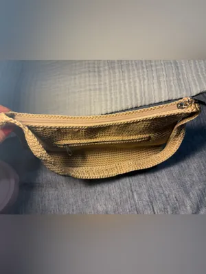The Sak Woven Shoulder Bag in Tan thumbnail 8