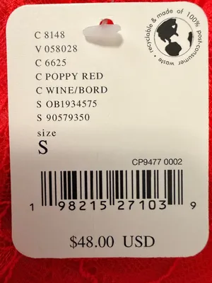 NWT Free People Intimately Lacey Essential Cami Red Lace Coquette Y2K Small thumbnail 10