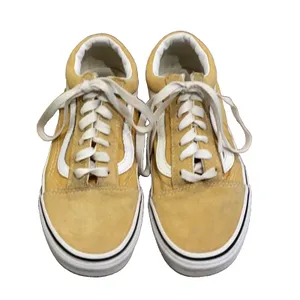 VANS Old Skool SK8 Yellow Suede Low Top Sneakers Unisex M 4 W 5.5 Skateboard thumbnail 3