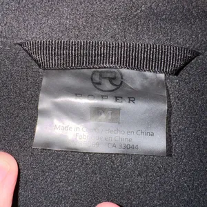 Roper Black zip up jacket Size M thumbnail 2