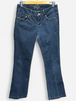 Seven7 Y2K Ultra Low Rise Bootcut Jeans 28 Hip Hugger McBling Indie Sleaze thumbnail 4