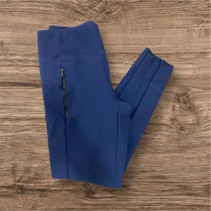 Athleta Stella Tight Leggings Navy Blue Zip Pockets Sz Small Ankle Stretch Pant thumbnail 9