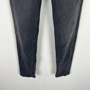 Stretch Mom Jean Black Wash Size 2 EUC T2788 thumbnail 3