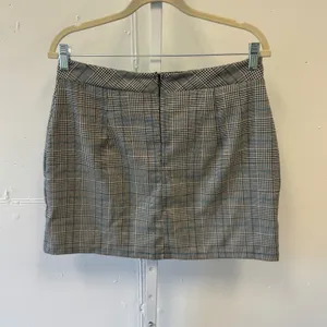 Blue Blush Los Angeles Glen Plaid Mini Skirt Black Tan Blue Large Academia thumbnail 2