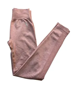 Gymshark Vital Seamless Leggings‎ Womens S Pink Marl High Waisted Athleisure thumbnail 1