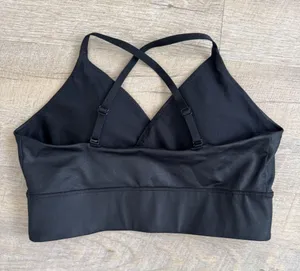 Women's Nike Indy Light-Support Padded Longline Sports Bra CT3781 010 Size L thumbnail 3