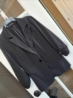 MAURICES Black Stretch Blazer Size L Classic / Capsule Wardrobe / Minimalist thumbnail 2