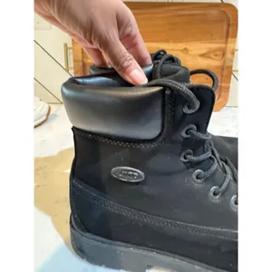 Lugz Convoy black Round Toe Boot size 9 Retro hip hop rugged street neutral thumbnail 2