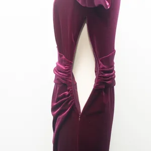 Lauren Ralph Lauren Velvet Cocktail‎ Dress Size 2 thumbnail 12
