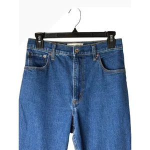 Abercrombie & Fitch Ankle Straight Jeans‎ Women 26 Blue Denim Ultra High Rise thumbnail 4