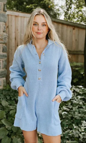 Blue romper thumbnail 1
