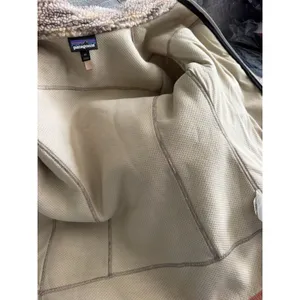 Patagonia Womens Retro Pile Full Zip Fleece Jacket Patterned Beige Size XS⁠ thumbnail 9
