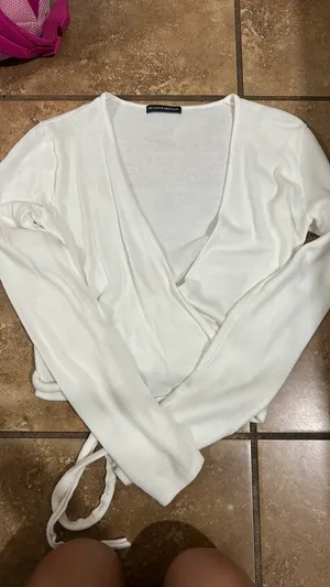 Brandy Melville Wrap Top thumbnail 2
