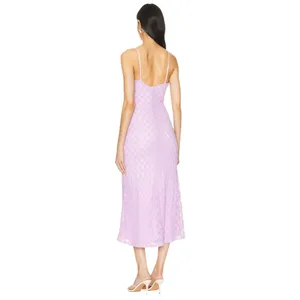 Bardot Adoni Mesh Midi Dress in Lilac Purple 6 New Womens Bodycon Stretch thumbnail 2