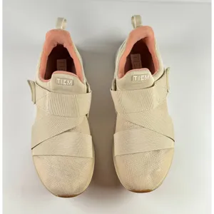 TIEM Latus Studio Fitness Womens Shoes Beige Athletic Training Sneakers Size 8 thumbnail 4