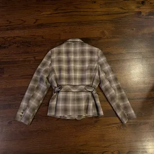 Vintage Plaid Blazer  thumbnail 2