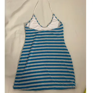 Bright striped terry cloth halter dress size xs/s‎ thumbnail 4