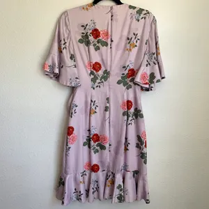 Keepsake Pretty One Floral Mini Dress in Lilac Purple‎ thumbnail 5