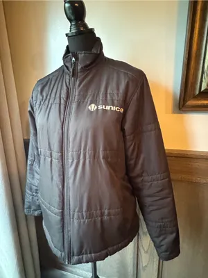 Sunice womens Black Quilted Insulated Full-Zip Puffer Jacket medium thumbnail 3