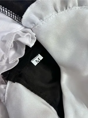 NWOT Anime French Cat Maid Halloween Sexy Dress Up Costume Size Adult Medium thumbnail 11