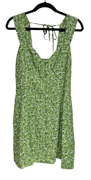 Reformation Lorelei‎ Samantha Floral-Print Mini Dress Women’s Size 10 thumbnail 1